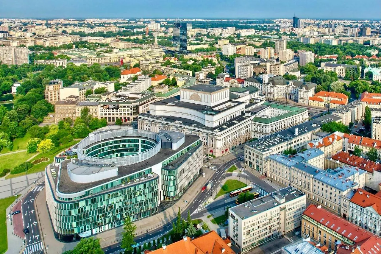 Love Metro Wifi 300Mbs 65'Tv Netflix Hbo Appletv+ Warsaw Apartment