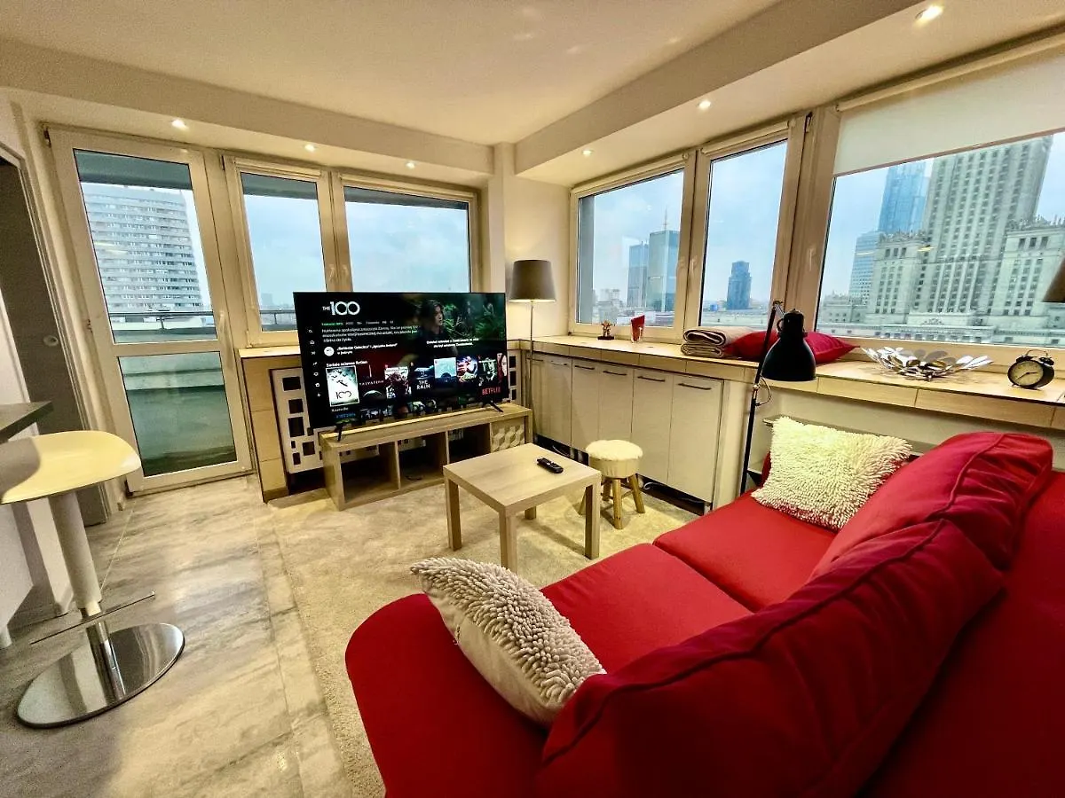 Apartment Love Metro Wifi 300Mbs 65'Tv Netflix Hbo Appletv+ Warsaw